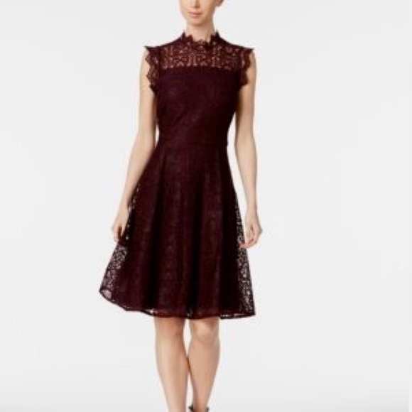 calvin klein lace dress